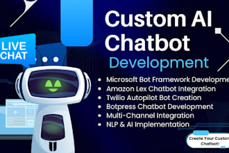 build chatbots with microsoft bot framework, amazon lex, twilio autopilot