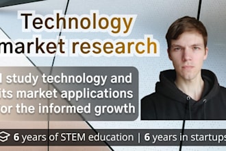 do technology market research