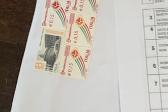 mail a stamped envelope to the comune in italy for you