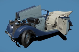 buildup 3d rc vehicle,cyberpunk ue5 game assets, solid for car print,truck model
