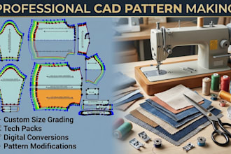 create clothing sewing patterns and grading