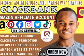 clickbank affiliate marketing sales funnel amazon affiliate account shareasale