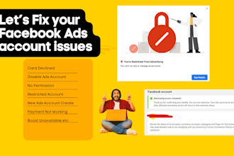 fix your facebook ad account and business manager