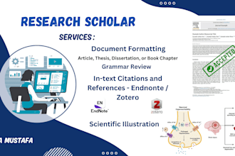 format documents and manage references and citations