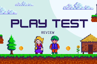thoroughly test and review your games