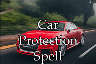 cast car protection spell, feel confident and secure
