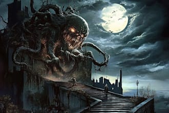 do horror or fantasy monster or creature for you