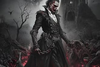 make horror or fantasy monster or creature for you