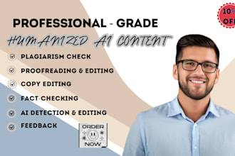 proofread, edit ai content rebrand ebook humanize ai content, check plagiarism
