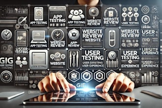 provide comprehensive  app testing, website review and user experience analysis