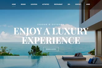 design vacation rental website rental website airbnb with booking functionality