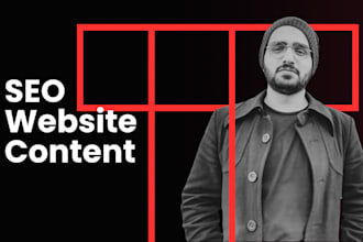 write and optimize website content for you