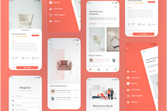 awosome mobile app uiux design wireframe and figma prototype