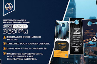 design super promotional door hangers