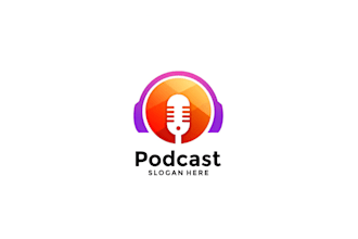 do professional podcast cover art and podcast logo or any graphics design