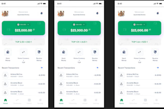 develop fintech app, p2p payment app, money transfer app, investment app