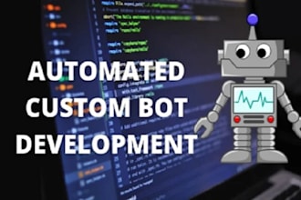 build online shopping bot, price error bot, discord bot, custom telegram bot