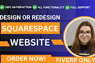 build a professional and responsive squarespace website