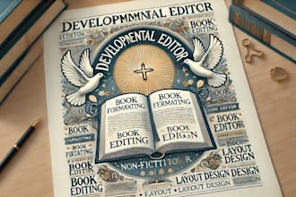 typeset and format non fiction layout design christian developmental book editor