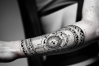 make a great dotwork tattoo for you