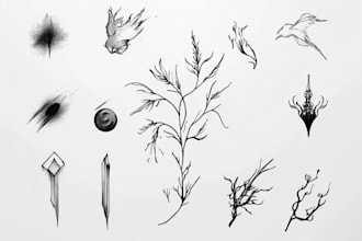 create your unique minimalist tattoo design