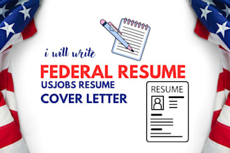 provide federal resume for usajobs, target job, ats for you
