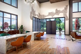 redesign house plan, commercial home architecture, interior model, backyard 3d