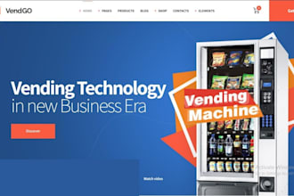build a vending machine website or atm machine website, vending machine website