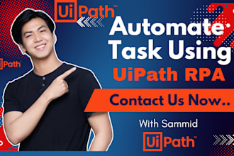 automate manual tasks using uipath rpa web desktop automation