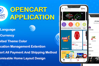 make opencart android and ios app for your site