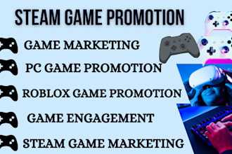 do steam game promotion to increase visibility and wishlist