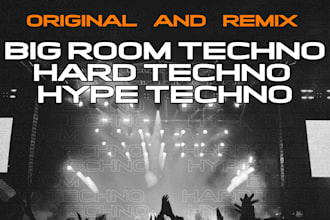 producer a professional bigroom, hard and hype techno