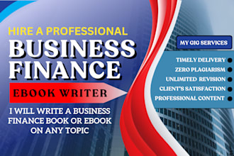 ghostwrite business ebook, finance, stock market, digital marketing ebook writer