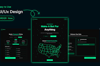 design user friendly UI UX for web and mobile apps
