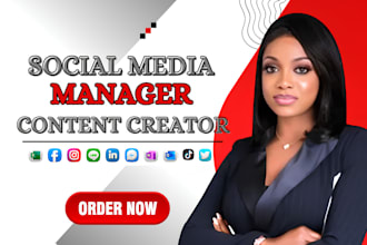 your social media manager content creator linkedin marketing facebook ads