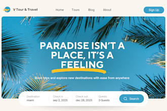 short term rental website, hotel, vacation rental website