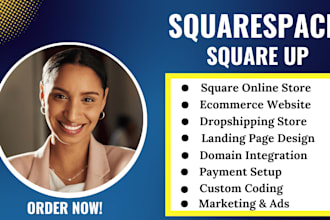 build squarespace website redesign square online store fix square bug square SEO