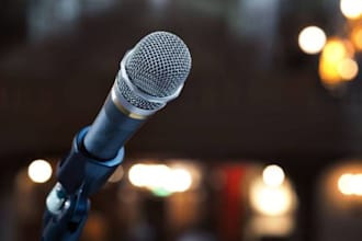 write professional, persuasive, emotional, motivating, and informative speech