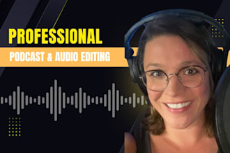 help edit and master your podcast to industry standards