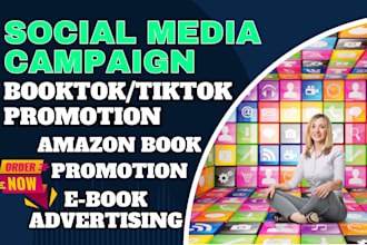 promote booktok tiktok author post amazon kdp ads social media marketing