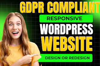 design and develop a custom dynamic professional SEO optimized wordpress website