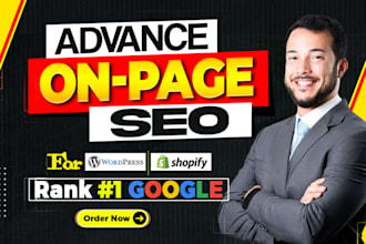 do advance on page SEO for wordpress and shopify