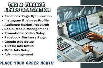 tax leads tax accountant leads tax CPA leads tax preparation leads facebook ads