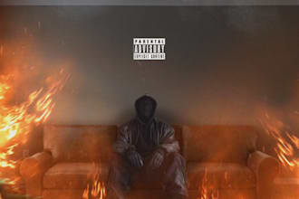design music album cover or single cover