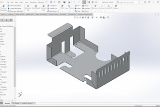 do sheet metal part design for laser cutting