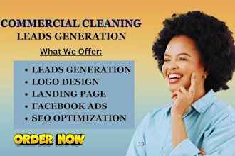 generate house cleaning, office cleaning, janitorial, commercial cleaning leads