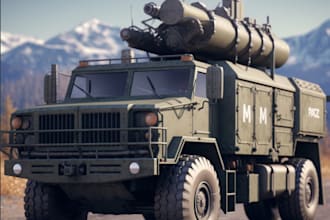 design 3d military car model, racing car 3d vehicle interior, sport car,