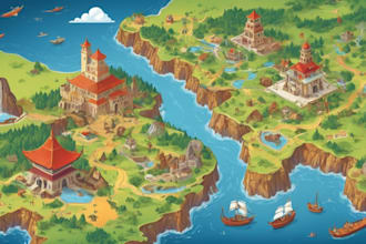 create high quality vector map illustration