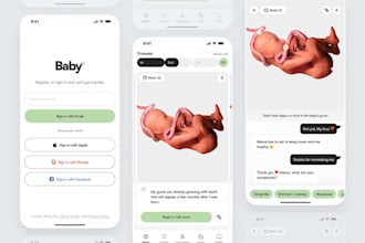 develop babycenter pregnancy tracker app, prenatal care app, health app