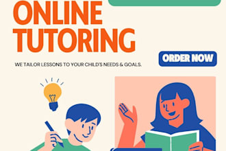 teach math and science and computer  from grade 1 to 12